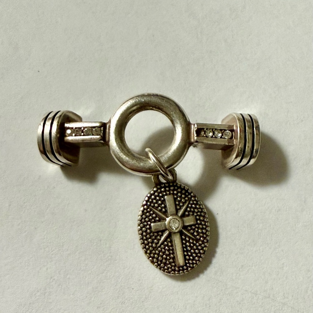 Brighton Color Clique Cord Sun Lit Rhinestone Connector